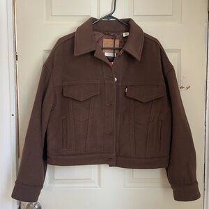 Levi’s Wool Blend Trucker Jacket